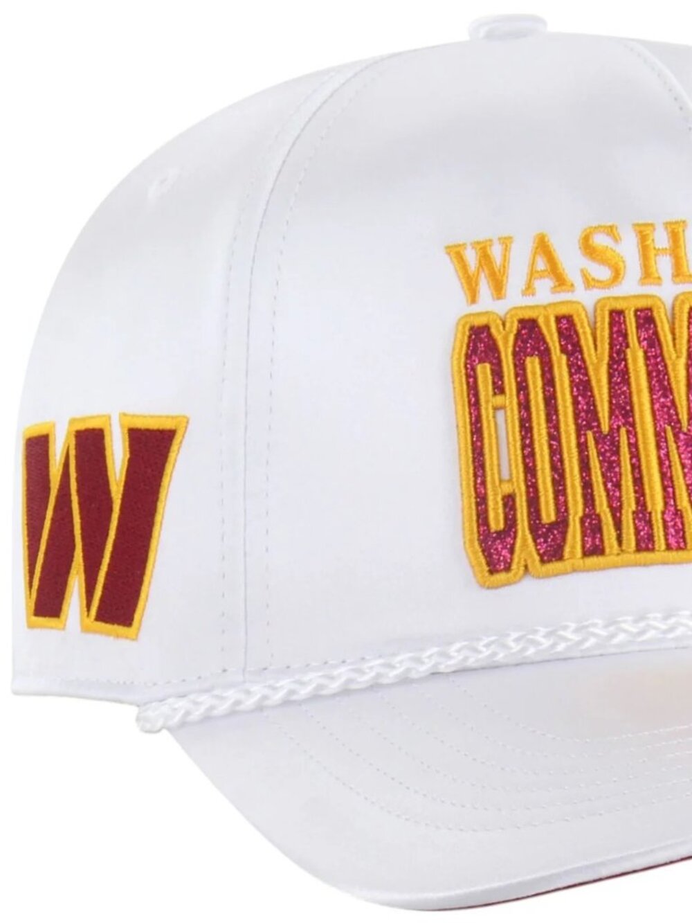 '47 Women's Washington Commanders White Outspoken Hitch Adjustable Hat - Picture 5 of 10